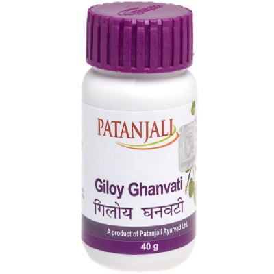 Patanjali Giloy Ghan Vati Benefits in Hindi 